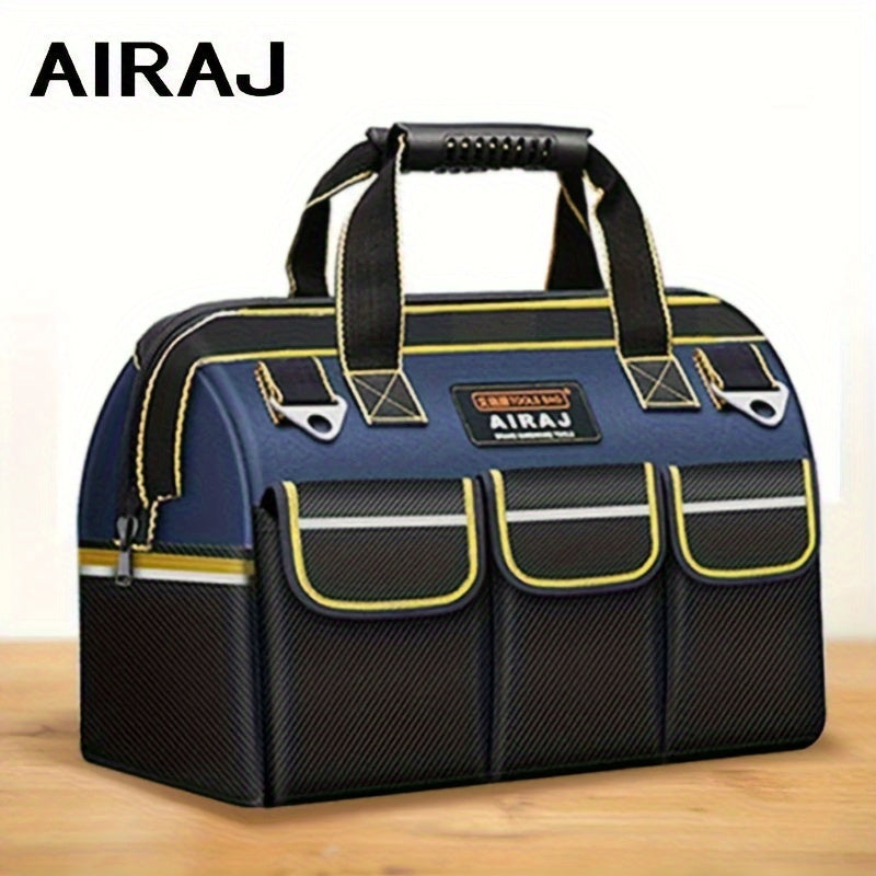 1pc 35.56/40.64/45.72cm Electrician Tool Bag - Strong, Waterproof, Multi-Pocket Storage Bag