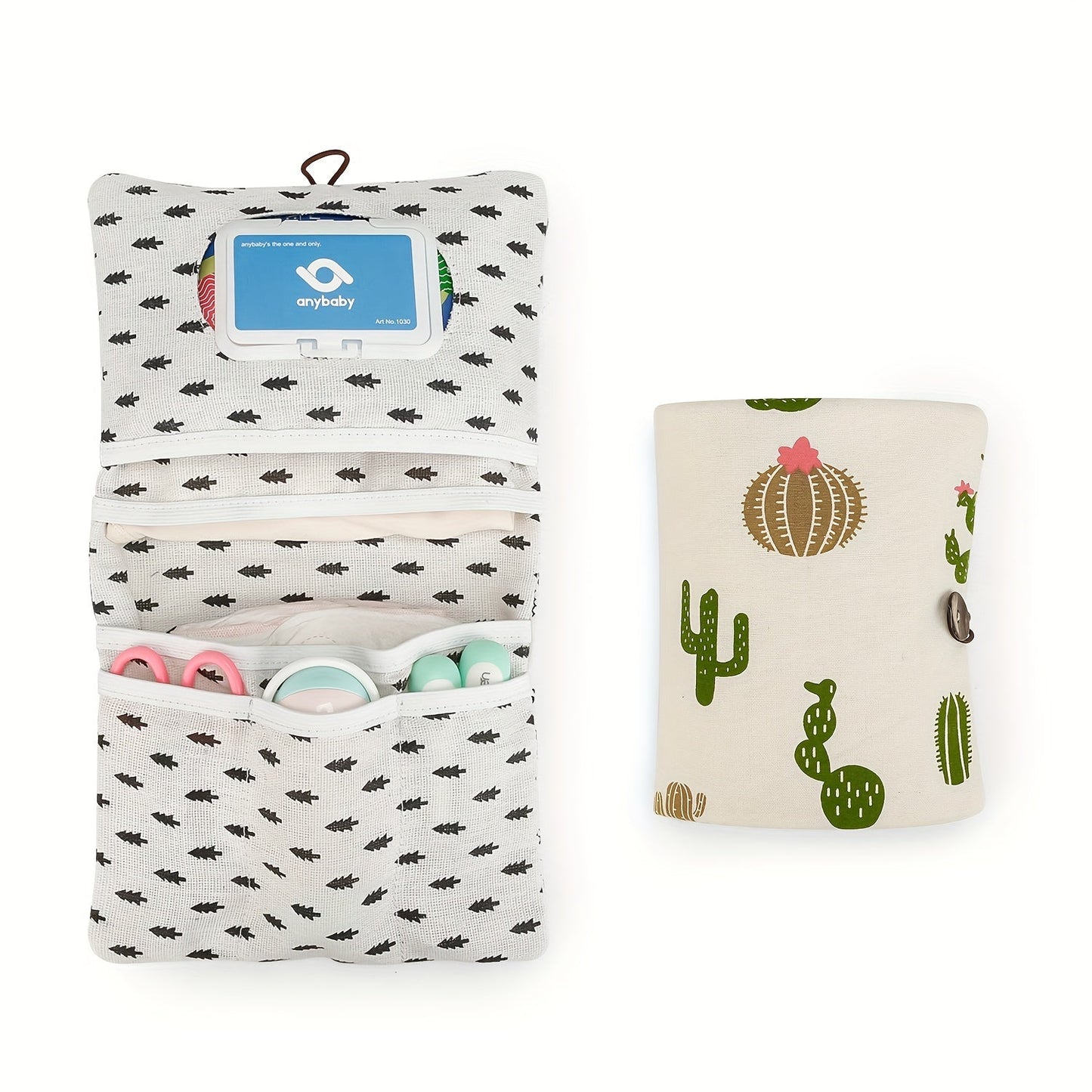 Baby essentials organizer, portable toiletry bag, diaper storage pouch, perfect gift for any holiday!