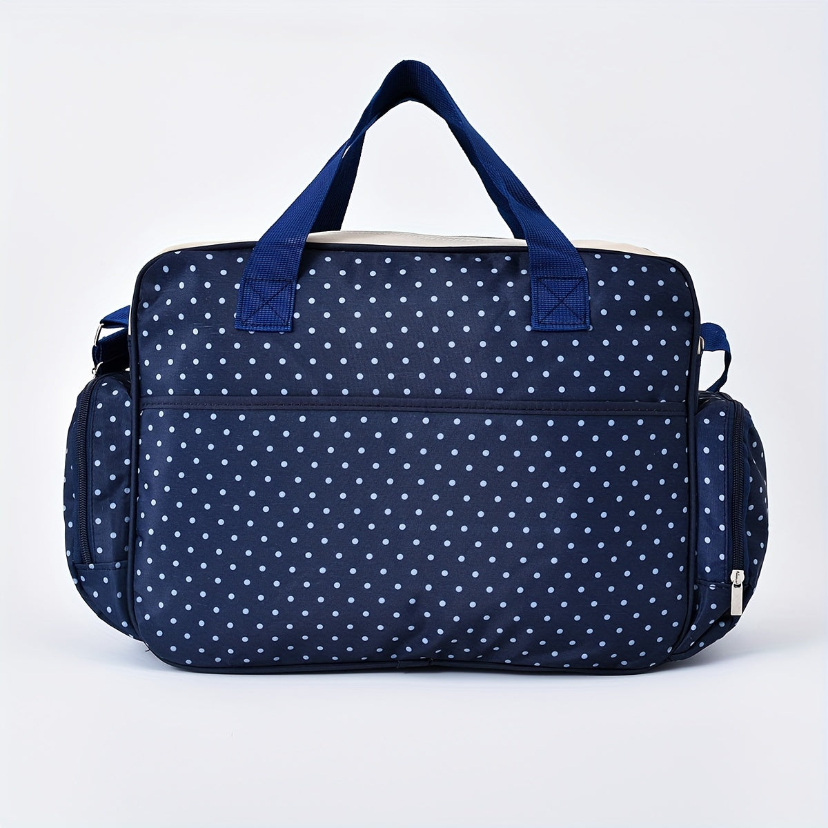 Trendy Polka Dot Mommy Bag - Spacious Diaper Tote and Shoulder Bag for Busy Moms, Perfect for Halloween, Thanksgiving, and Christmas Gifting