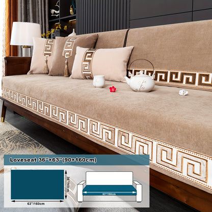 European-style Snowy Sofa Cushion, Chic Nordic Light Luxury, Popular in Europe, US, and Middle East.