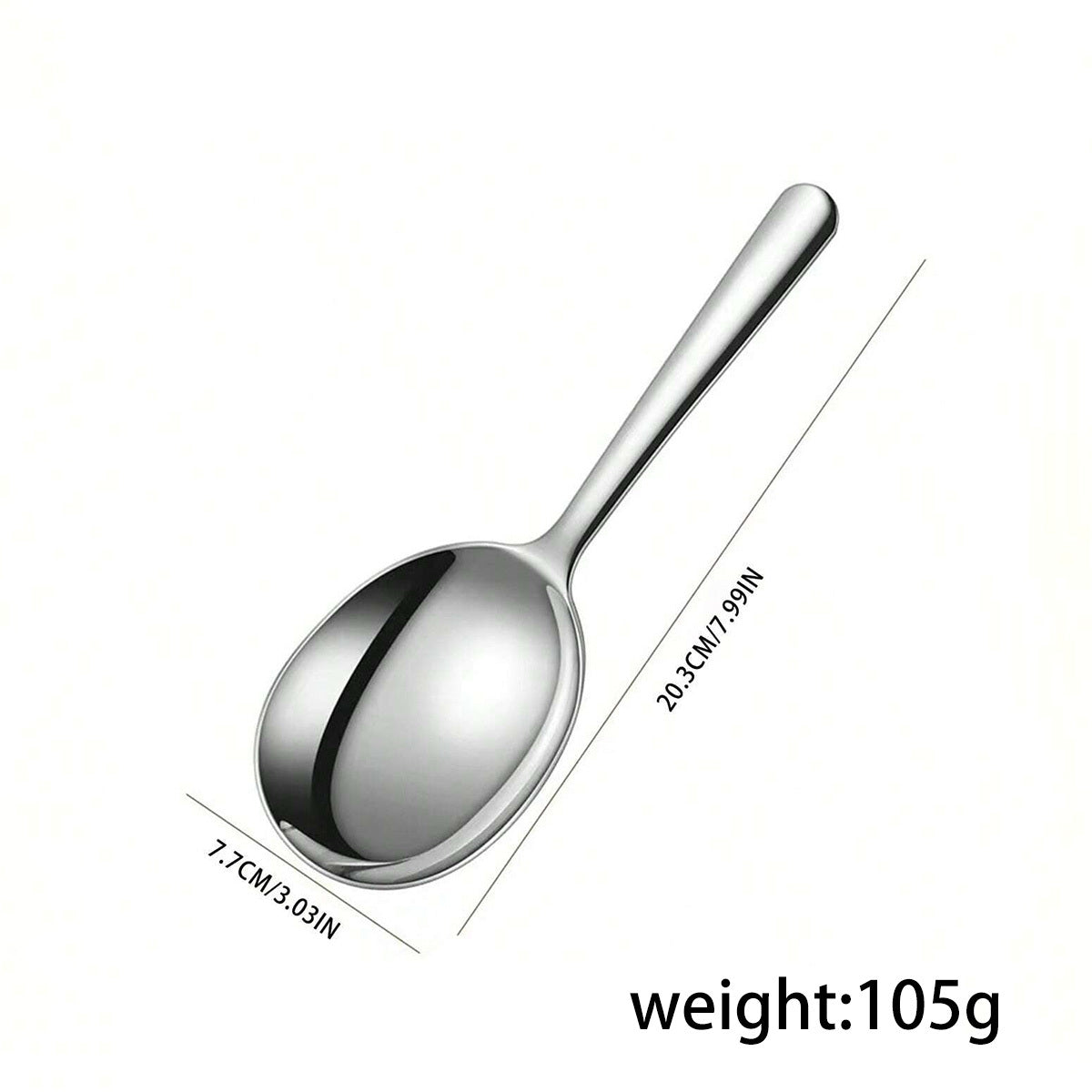 Large Stainless Steel Buffet Spoon - Perfect for Parties, Banquets, and Buffets! This dishwasher-safe utensil is a practical addition to any kitchen, ideal for serving up delicious meals for the whole family.