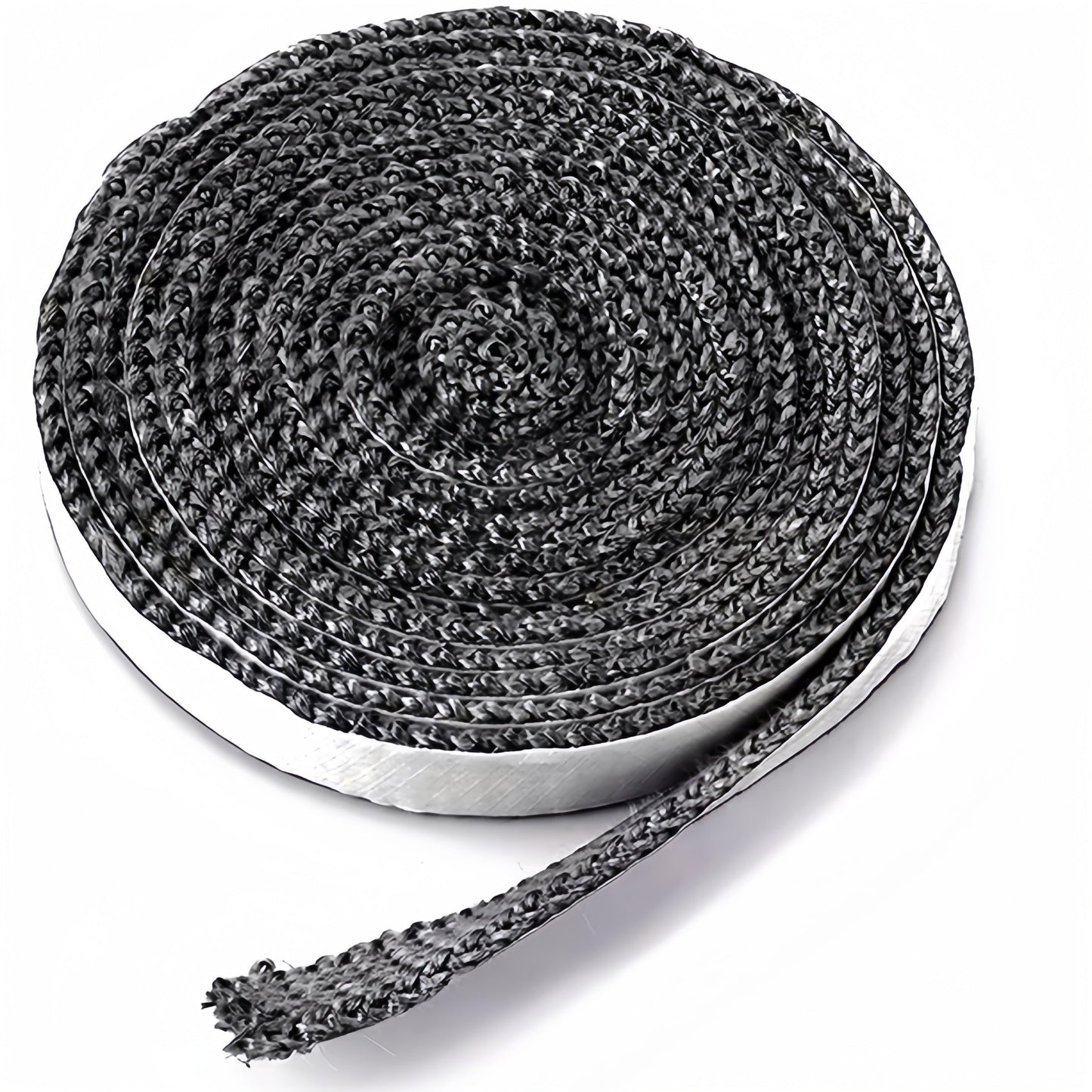 '- Black Flat Stove Rope with Self-Adhesive Backing - Available in 10mm, 15mm, and 20mm Sizes
- Ideal for Sealing Glass Fireplace Doors and Air Purifiers
- Simple Installation Process, No Power Required
- 6.5ft Length for Convenient Application