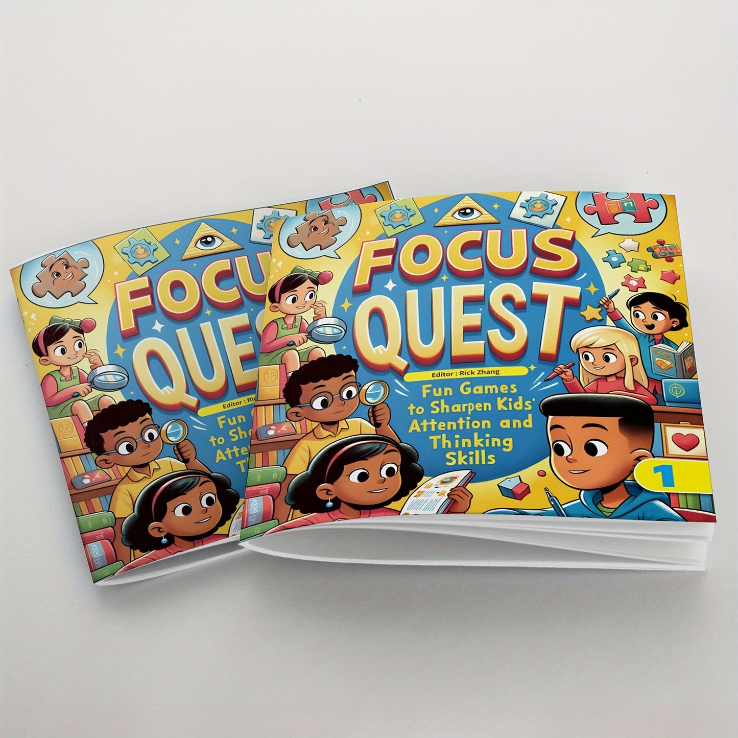 Boost your child's focus and cognitive skills with this fun and educational chapter book.