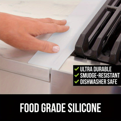 63cm/24.8in Silicone Stove Counter Gap Cover: Fill Gaps between Appliances, Resistant to Spills for Kitchen Counters