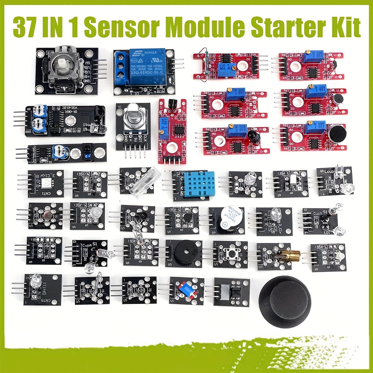 37 types of sensor kits, 45-in-1 sensor module, STM32 learning kit