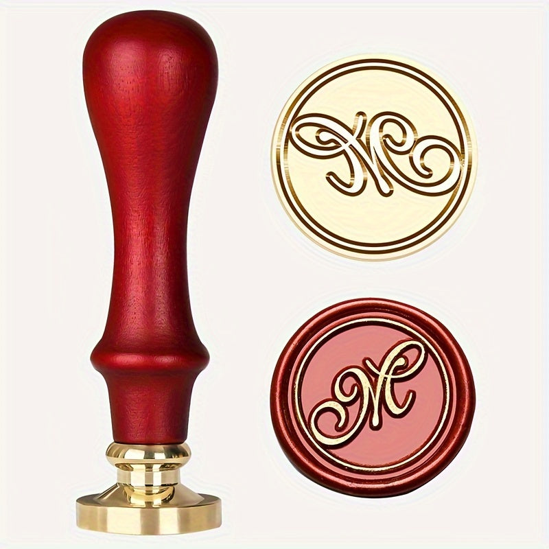 Alphabet A-Z Sealing Wax Stamp Kit for Wedding Invitations and Letter Sealing