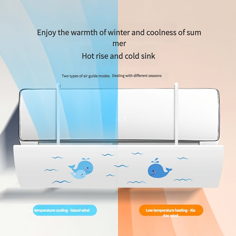 Effortless Installation, Drill-Free Sleek Air Conditioner Window Kit - Stylish Design made of Strong Plastic, Improves Comfort & Efficiency, Ideal for Modern Living Areas