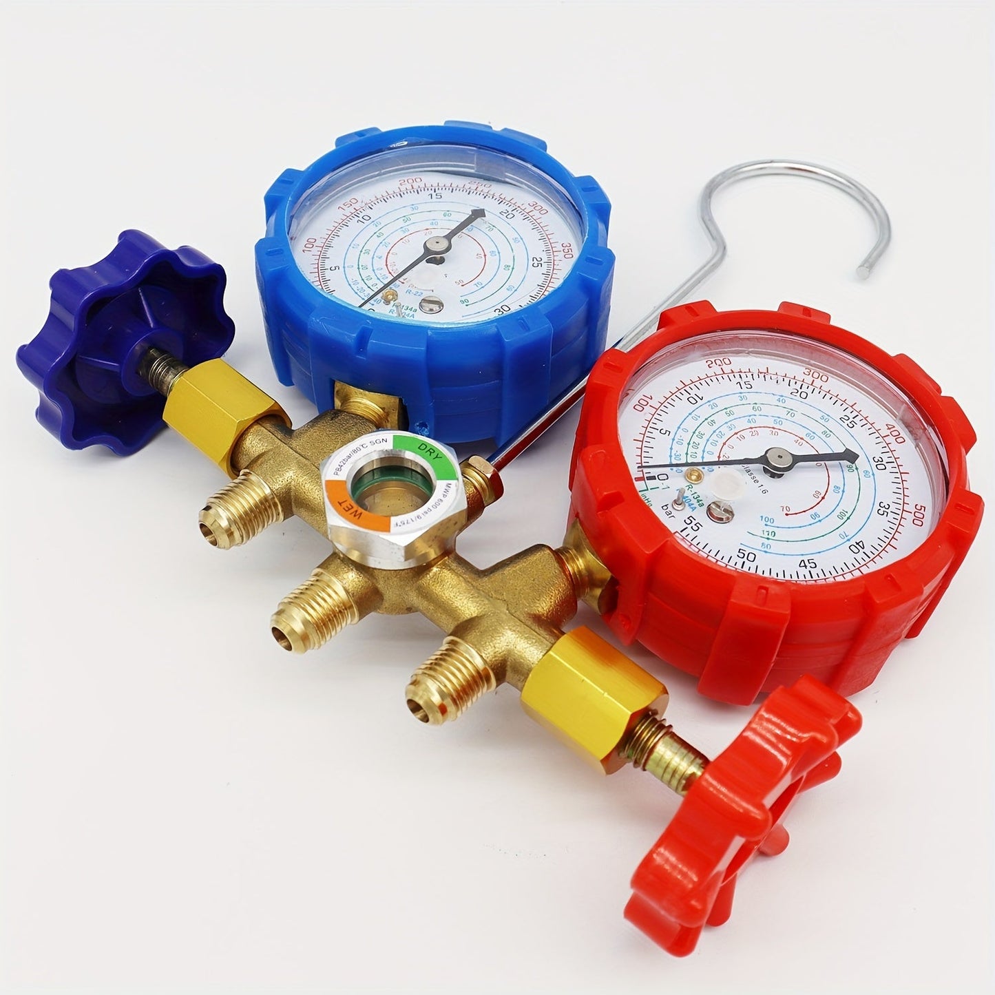 Set of high-quality fluorine meter with R410A adapter