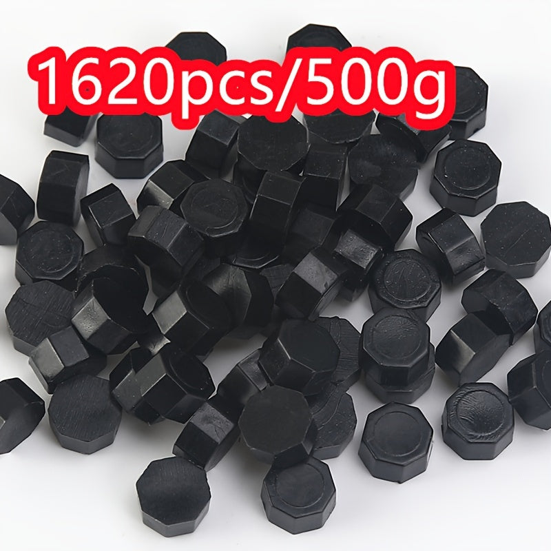 1620pcs/500g Octagonal wax particles for envelope special mud DIY gift box sealing wax retro bulk sealing wax particle