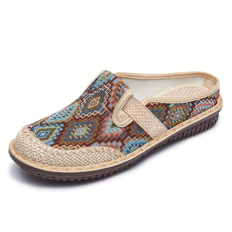 Women's Ethnic Style Slip-On Sandals