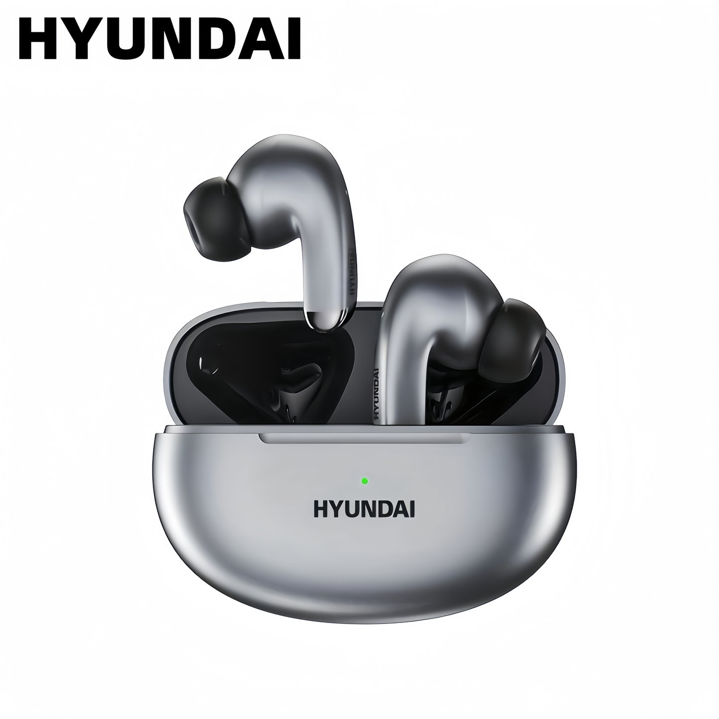 Hyundai 2024 Earbuds offer high-resolution sound quality, dual AAC & SBC decoding, enhanced connectivity with a new 5.3 chip, intelligent noise cancellation, smart control, comfortable fit