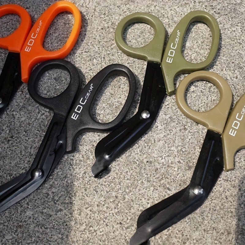 1pc EDC Shear: Versatile Emergency Scissor for Indoor and Outdoor Use.