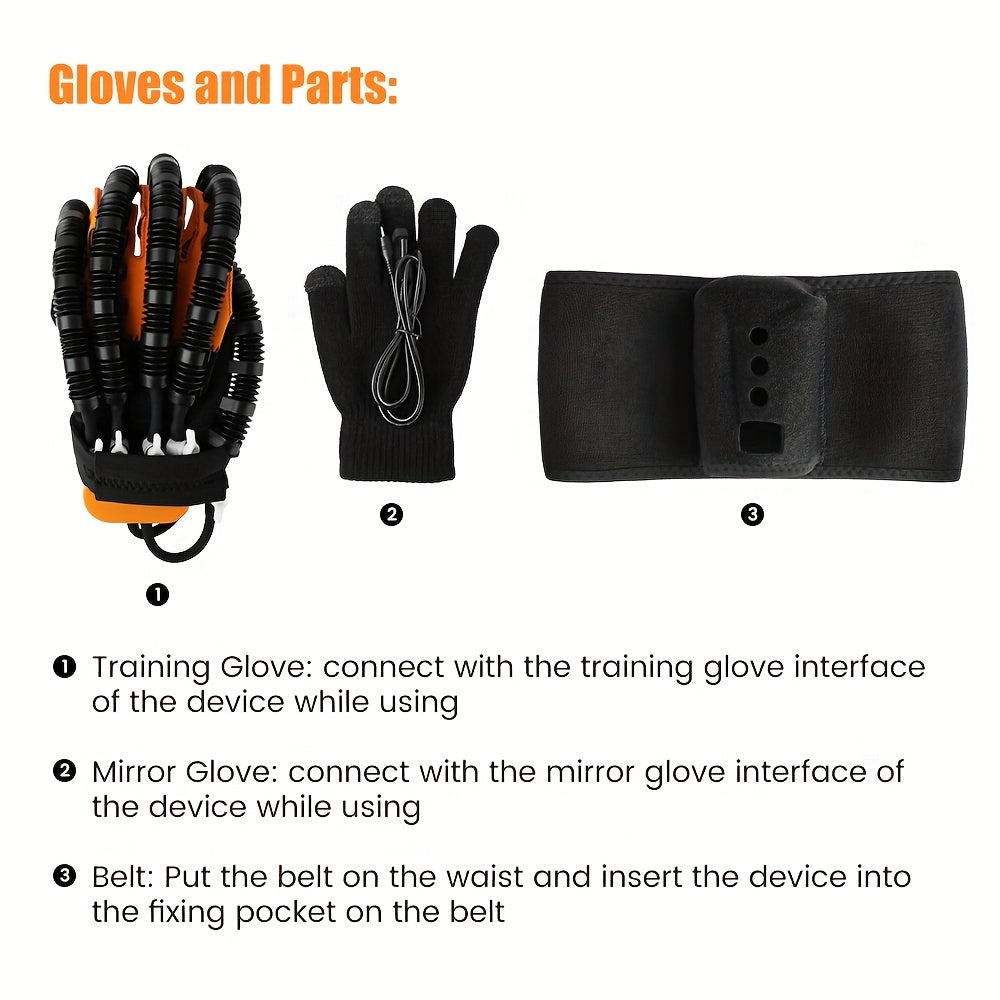 SUOLAER Hand Robot Gloves for Finger Exercise and Training.