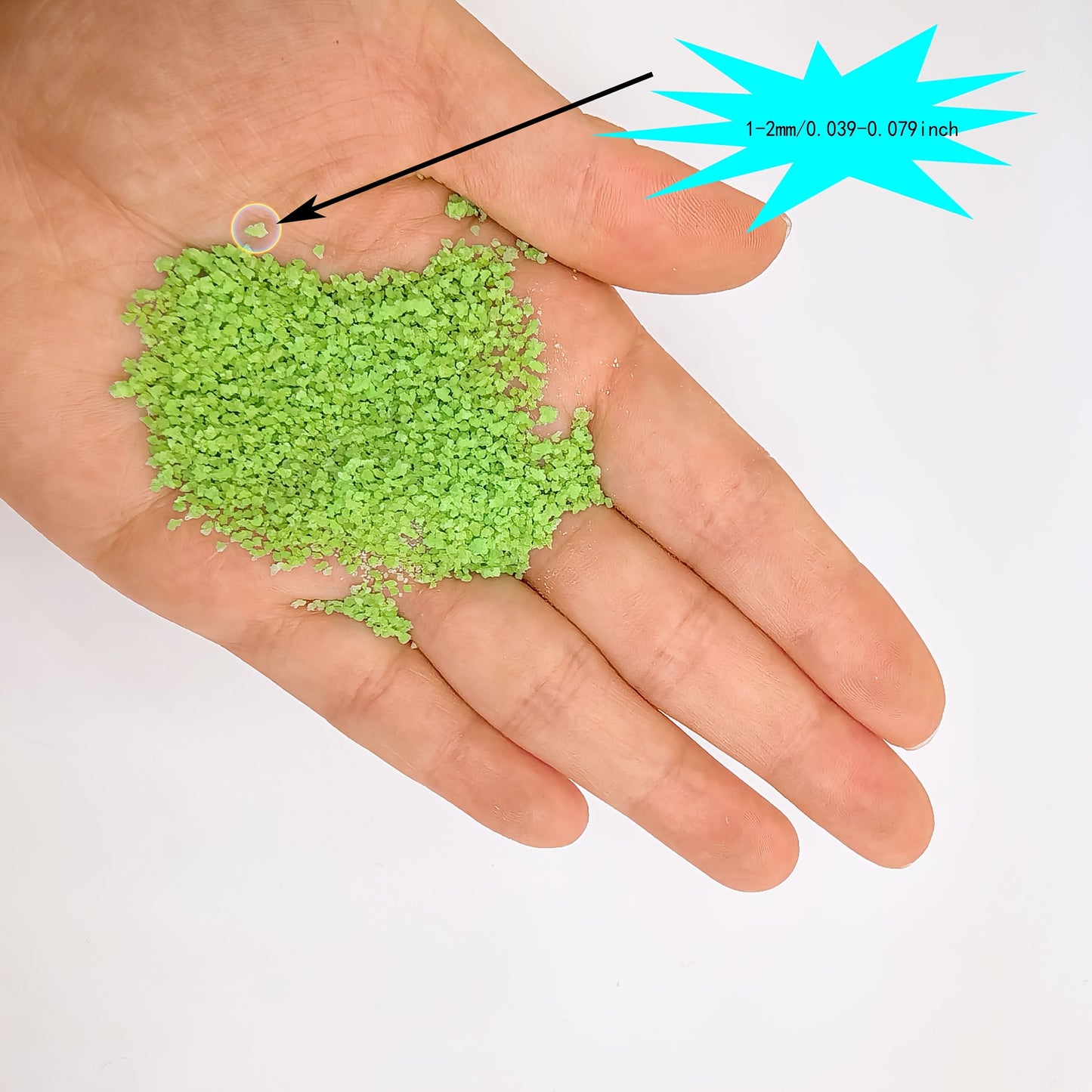 10,000 pieces of glow-in-the-dark pebbles for DIY projects like wishing bottles and fish tank decor. Comes in 10g packets.