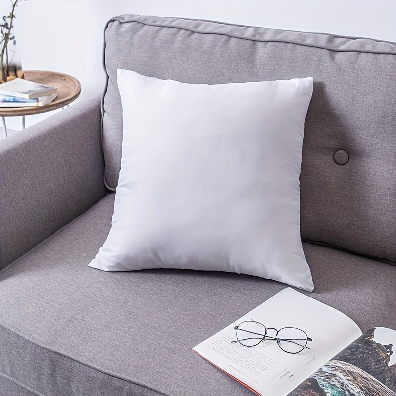 Soft and durable polyester cushion insert for throw pillow, suitable for use on sofa and car seat. Features a versatile home decor with geometric pattern. Hand wash only, rebound material available in various sizes: 30x30cm, 35x35cm, 40x40cm, 45x45cm