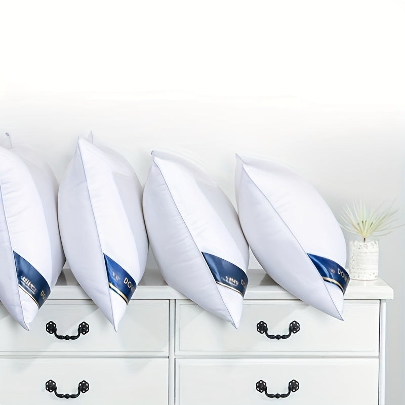 2 Five-Star Hotel Style Cervical Pillow Cores: Non-Collapse, Soft & Comfortable. Ideal home or festival gift.