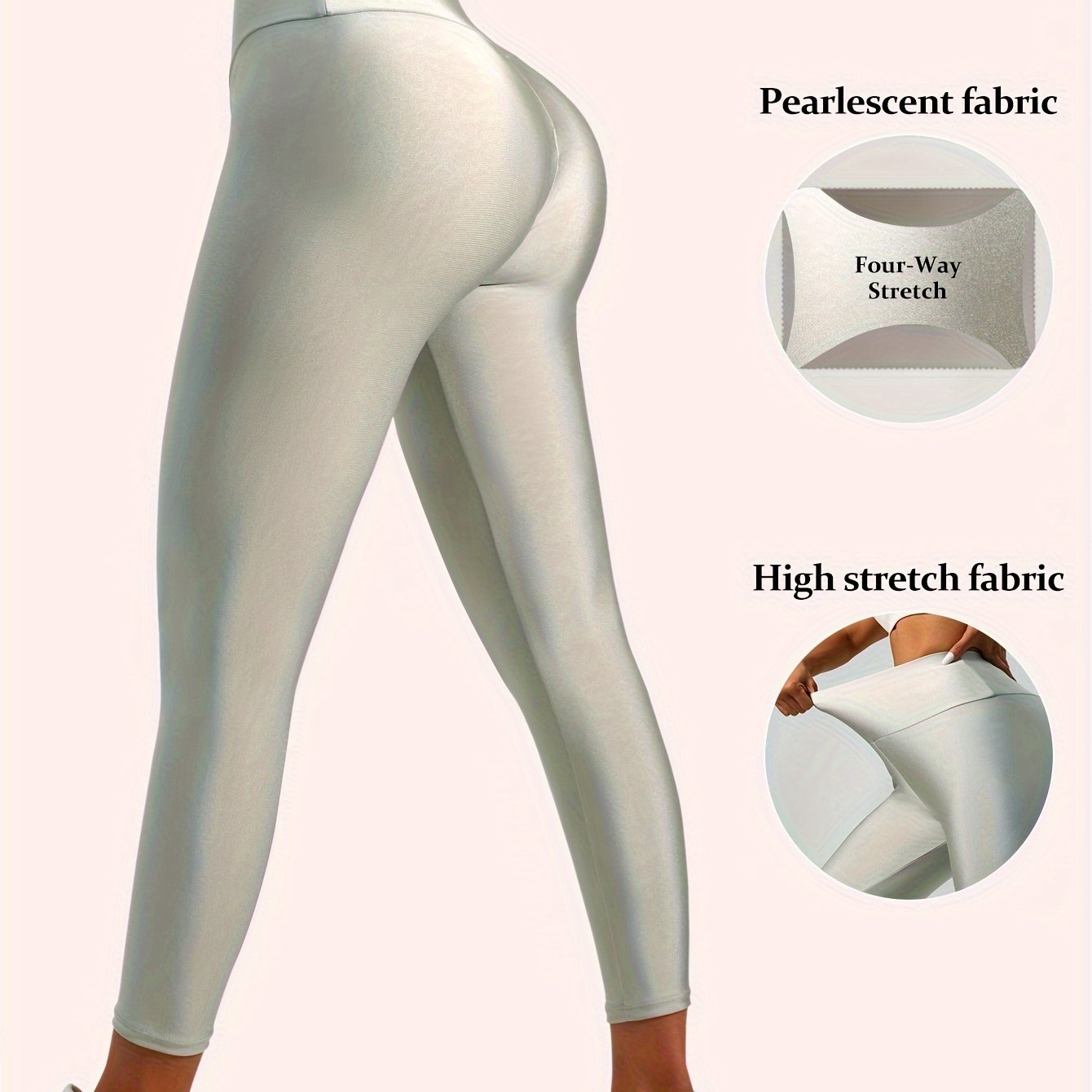 High waist shaping leggings for women that are comfortable, breathable, and provide tummy control and butt lifting.