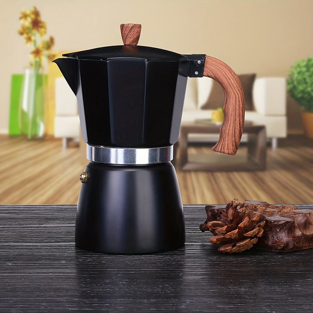 Алюминиевая кофеварка объемом 300 мл с кофейником Moka Cafeteira Expresso для приготовления концентрированного итальянского кофе