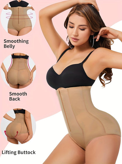 Shaping panties for tummy control and butt lifting, women's underwear and shapewear.