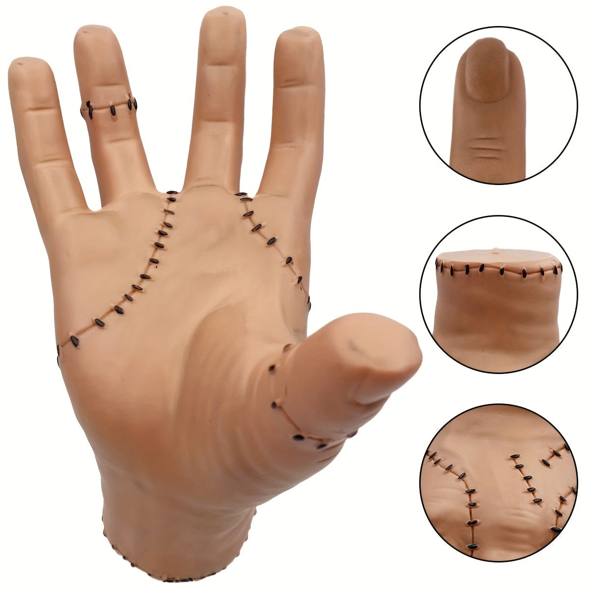 Addams Family Fake Hand Prop for Cosplay and Decorations - Perfect for Halloween and Easter Gifts in 2023