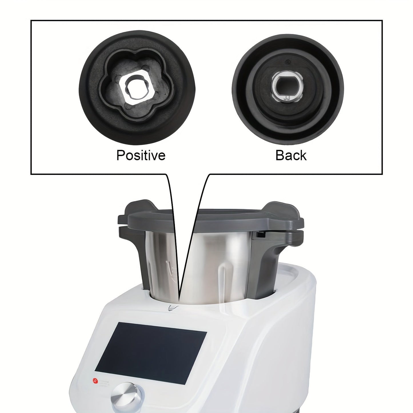 Get a top-notch clutch drive gear replacement for Monsieur Cuisine Connect SKMC 1200 and Smart SKMS 1200 kitchen robots. Made from durable plastic material, it is non-electric and not suitable for food contact.