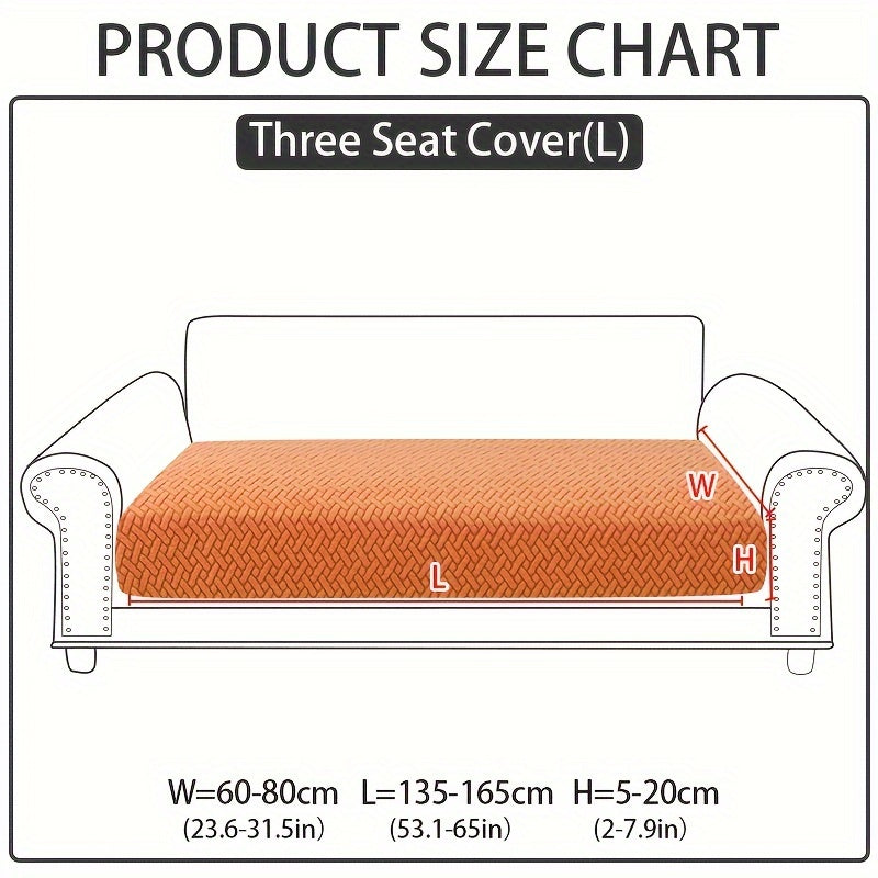 Pet-friendly sofa cover made of non-slip, stain-resistant polar fleece. Machine washable, suitable for all seasons.