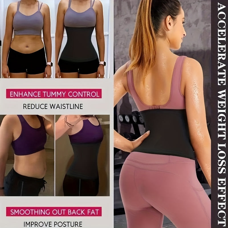 Women's fitness belts for shaping and toning.