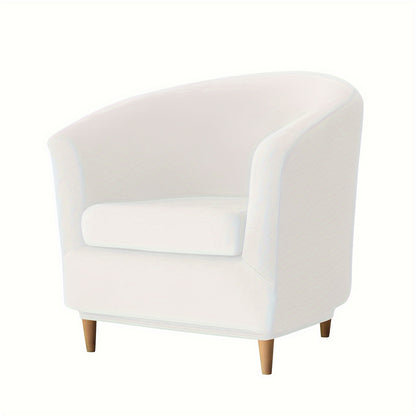 Stretch sofa slipcover and armchair cover, furniture protector for home decor.