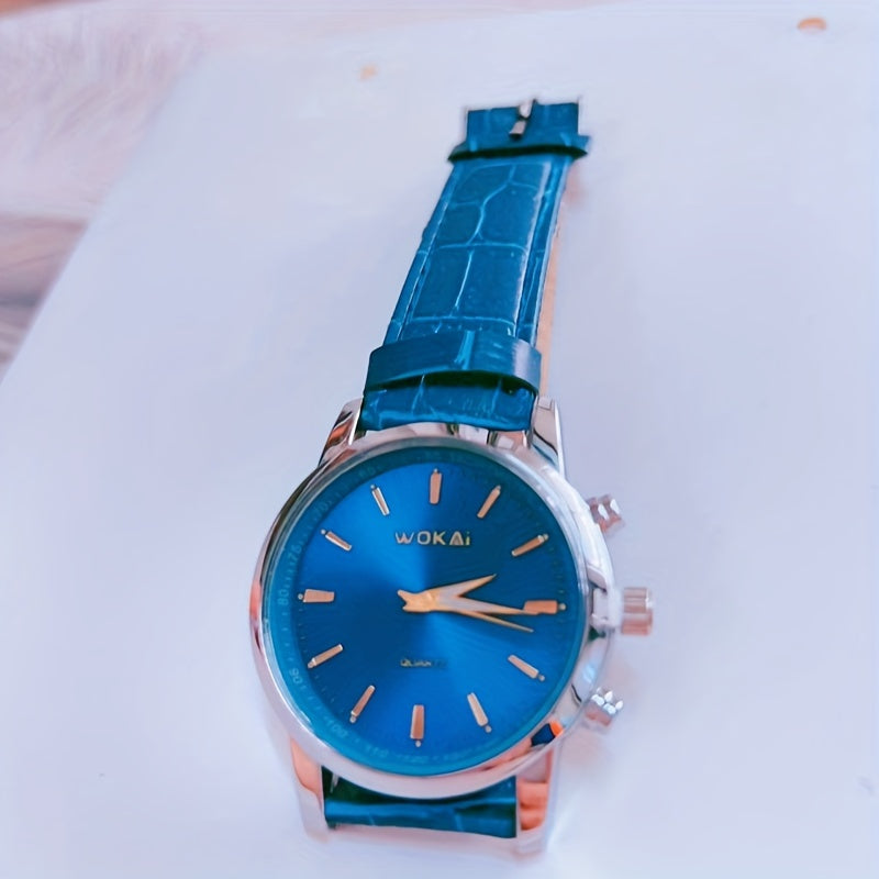 Quartz Wristwatch for Stylish Business Men