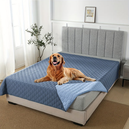 Waterproof pet blanket for dogs to protect sofa and furniture.