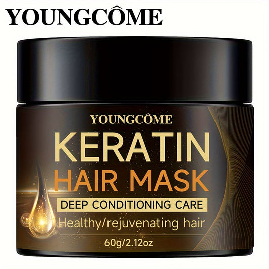 Keratin Hair Mask for all hair types, with plant squalane.