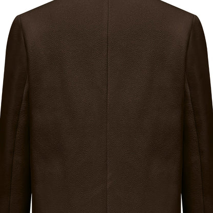 Double breasted lapel overcoat for fall & winter.