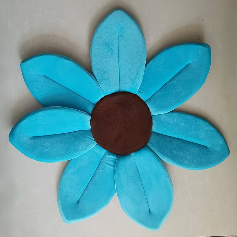 Adorable Cartoon Sunflower Baby Bath Mat - Ensure a Safe and Comfortable Bath Time for Your Little One!