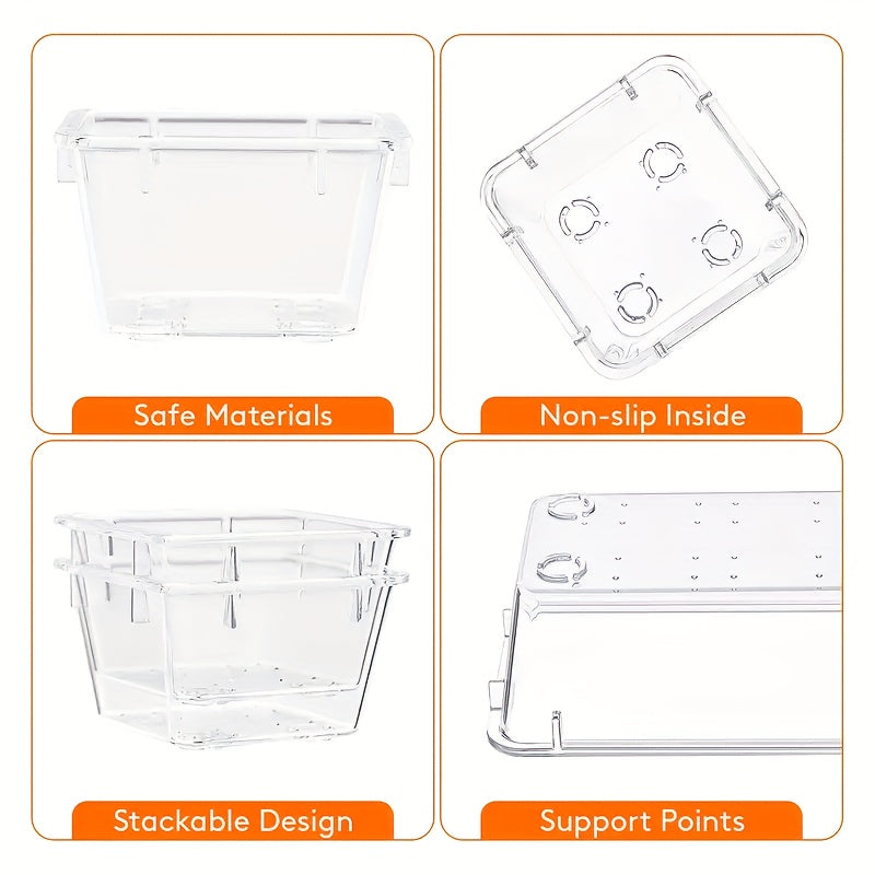 Set of 9 premium clear plastic drawer organizers, suitable for organizing various items in the bathroom, vanity, makeup, bedroom, kitchen gadgets, utensils, and office. These versatile trays come in 4 different sizes and provide a stylish and practical