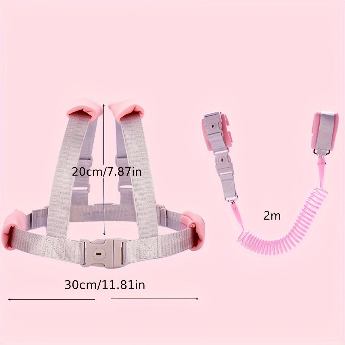 Traction Rope Baby Anti-Lost Strap, Anti-Lost Hand Ring, Safety Walking Strap