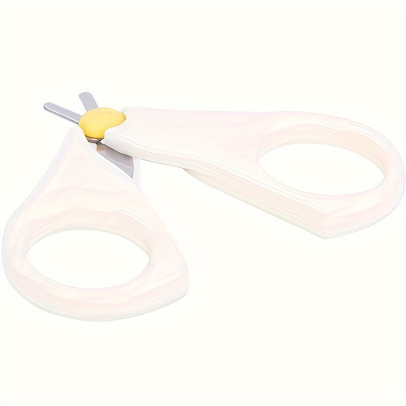 White Small Nail Scissors - Perfect for Christmas, Halloween, Thanksgiving, New Year's, and Valentine's Day Gift giving!