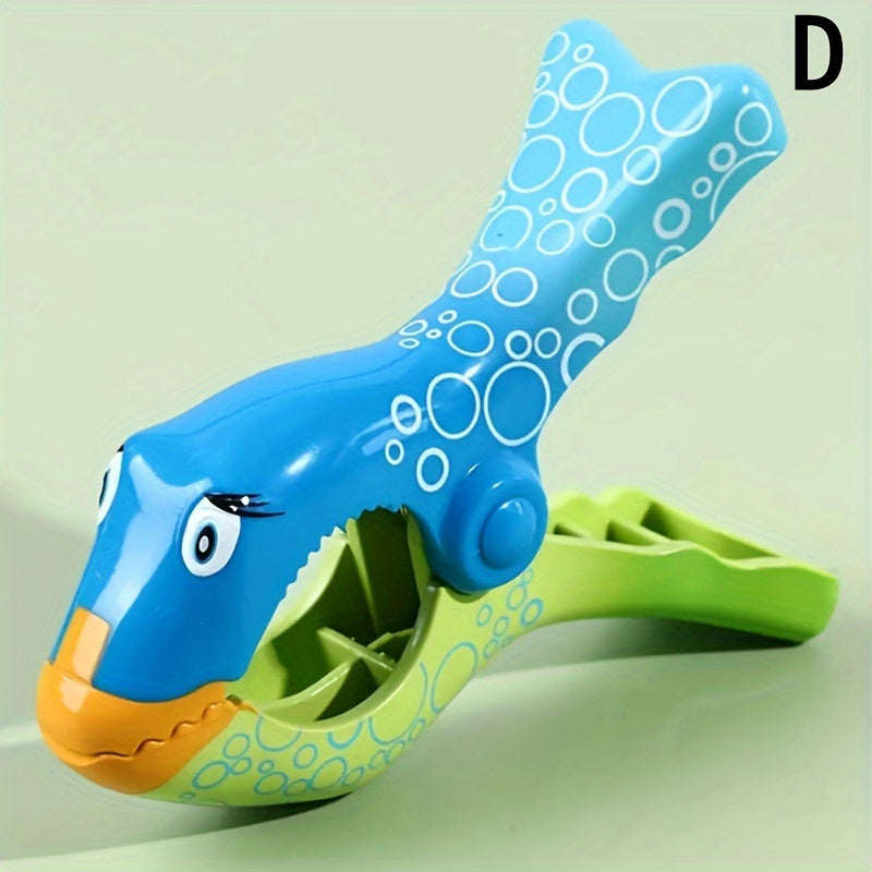 One Tropical Fish Design Plastic Beach Towel Clip - Strong Sunbed Clothes Peg - Vibrant Colors - Durable Quilt Hanging Clamp for Summer Travel and Poolside Use