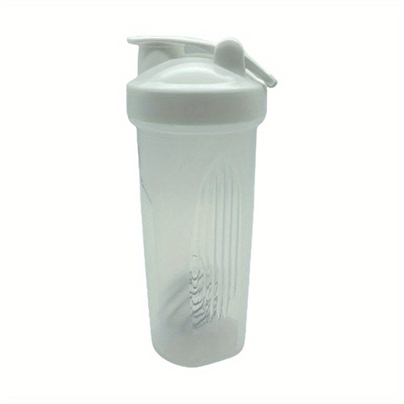 600ml Protein shaker cup for gym, fitness, and sports - ideal for summer beverages and back to school.