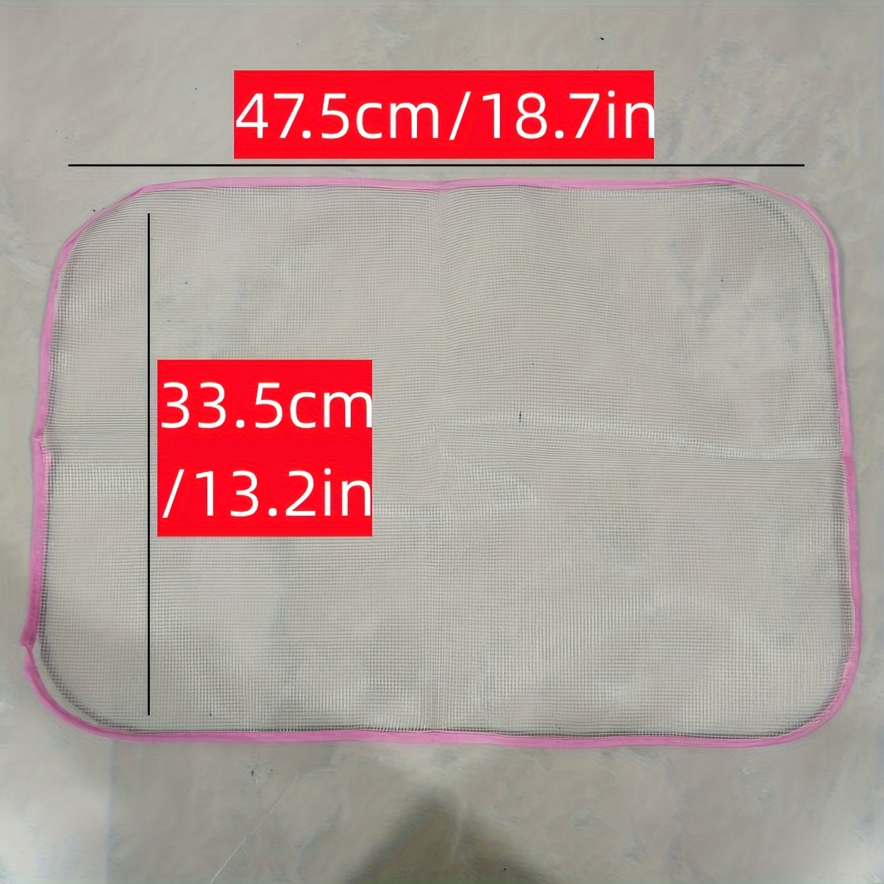 1 кусок термостойкой гладильной сетки - защитная ткань для домашнего декора и ухода за одеждой, не требует электричества, доступна в фиолетовом и сером цветах, защитная гладильная подушка|Гибкая гладильная мат|Легкий в очистке материал