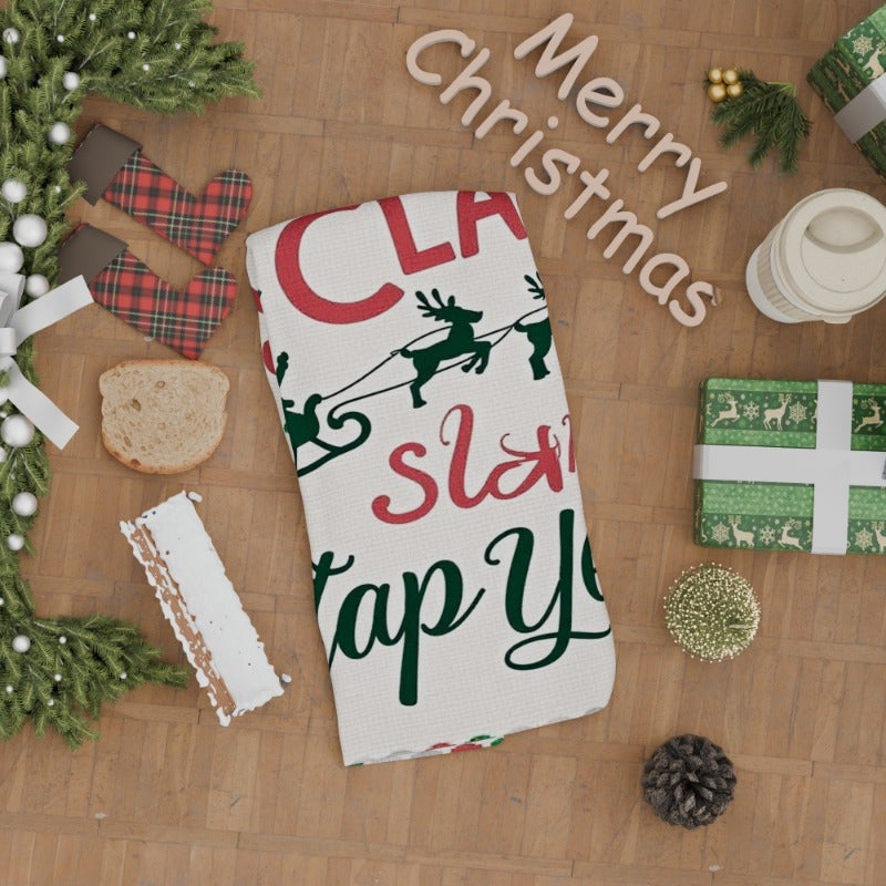 1 piece of Christmas kitchen towel measuring 18 by 66.04 cm. This soft Merry Christmas towel is perfect for the wintertime. Get yours now!