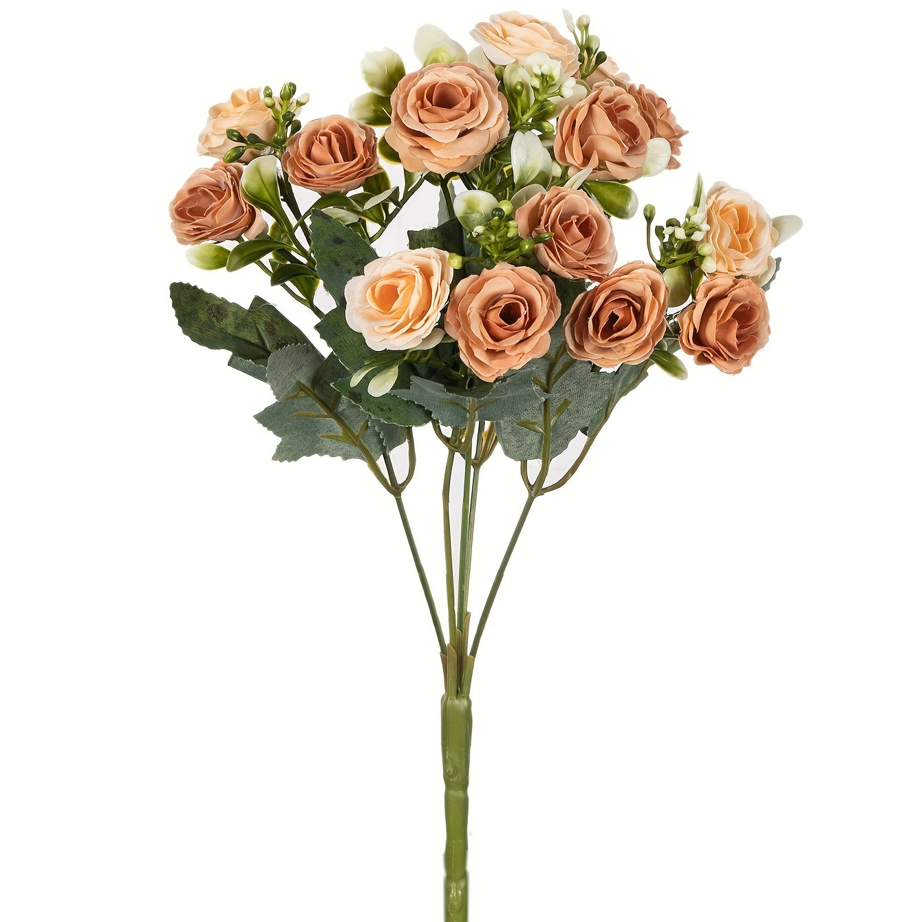 1/3 premium artificial rose flowers for wedding and party decor.