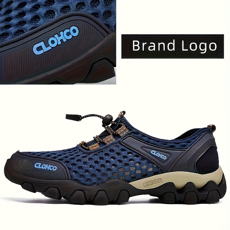 CLOHOO Men's Breathable Casual Sneakers - Comfortable, Durable Shoes for Outdoor & Casual Wear, CLOHOO