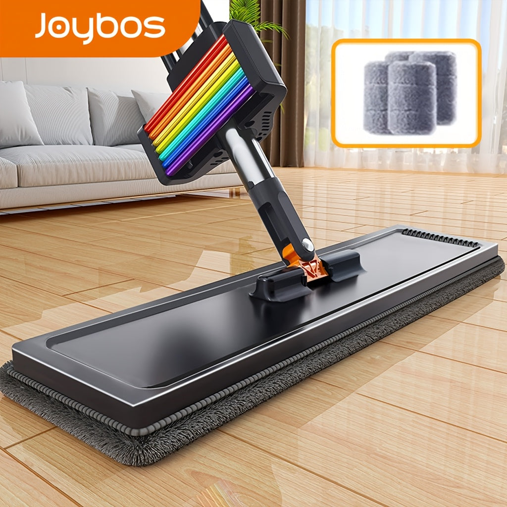 The JOYBOS Flat Mop is ideal for cleaning bedrooms, kitchens, and bathrooms.