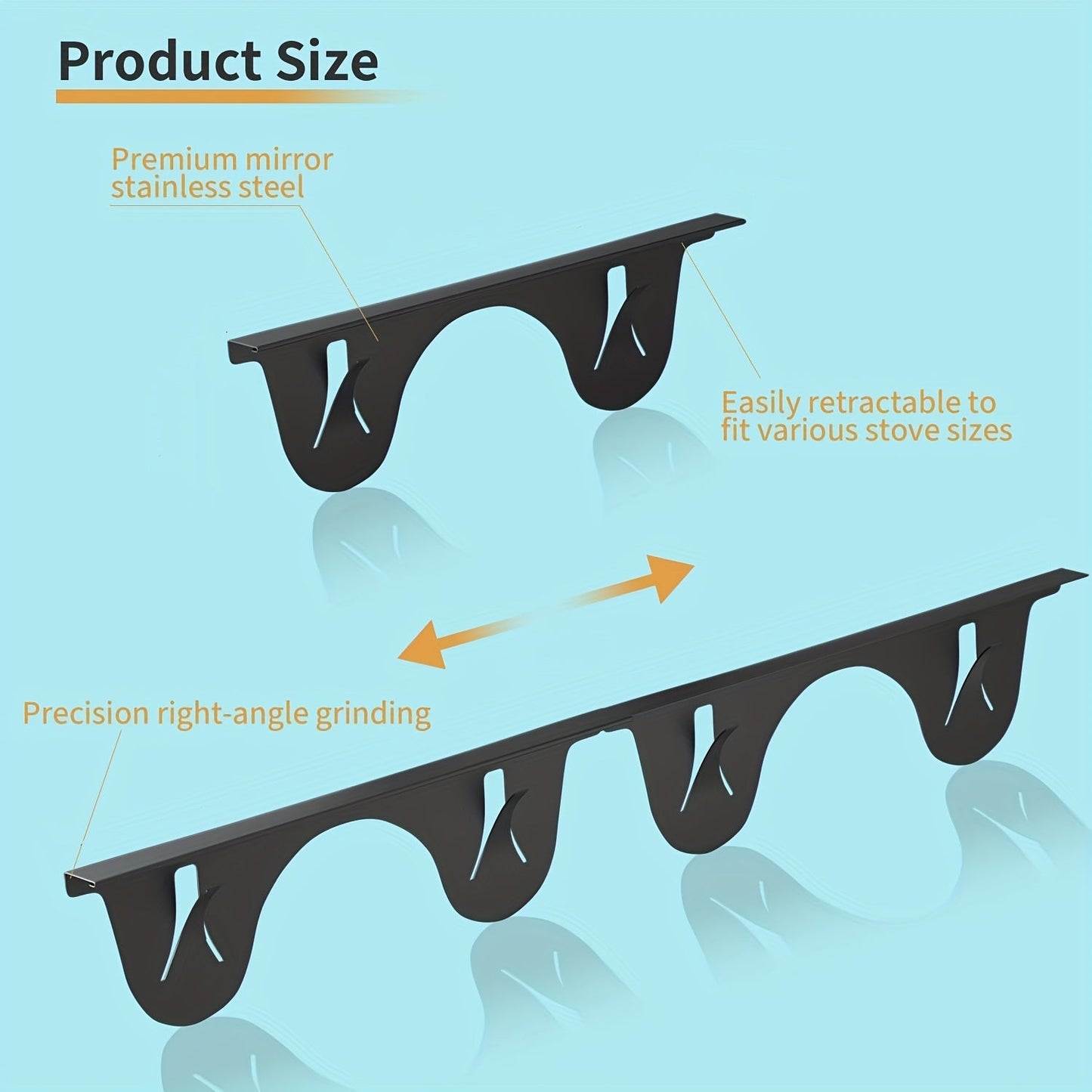 Cover for Filling Gap Between Stainless Steel Stoves