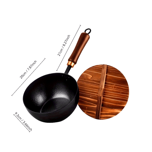 Durable Mini Cast Iron Skillet Expertly Crafted by Hand – Deep & Thick Design for Exceptional Cooking Performance, Perfect for Any Home Kitchen