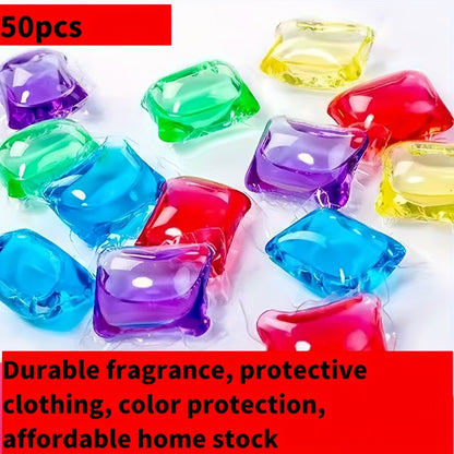 Fragrant Laundry Gel Beads with Deep Clean & Stain Removal, Long-Lasting Scent (10/15/20/30/40/50 pcs)