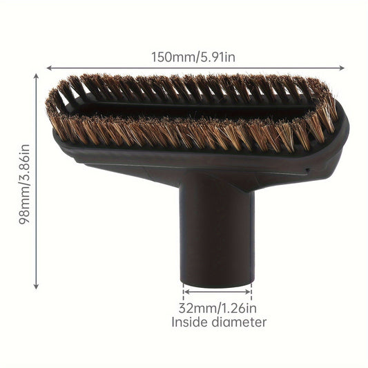 The ePathChina Vacuum Cleaner Dusting Brush Attachment is designed with horsehair bristles and durable plastic material to fit Midea Vacuum Models with a 32mm inner diameter.