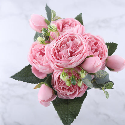 1 artificial peony flower stem for home decor, weddings, Mother's Day, and birthdays.