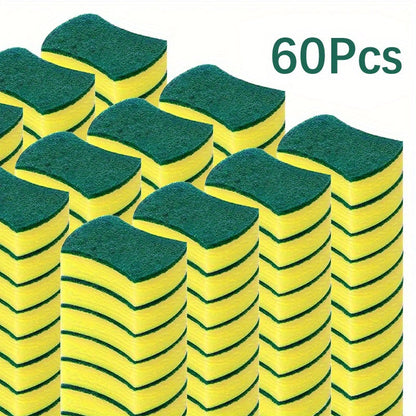 [Top Pick] Choose from 60, 80, or 160 pieces of our versatile Cleaning Sponge - perfect for all your home cleaning needs. Made with a double-sided Scouring Pad, this Dishwashing Sponge is also great for use in the kitchen. Our Premium Kitchen Sponge is