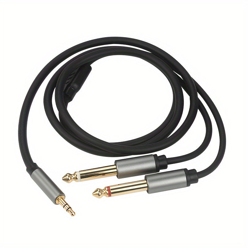 3.5mm dan 6.35mm g‘ovakli audio kabellari yuqori sifatli ovoz uchun. Kompyuter, telefon, planshet, MP3, dinamik, gitara, mikrofon, kuchaytirgich va CD pleer bilan mos keladi. Eid Al-Adha Mubarak.